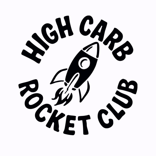 T-SHIRT | HIGH CARB ROCKET CLUB | White – Bild 2